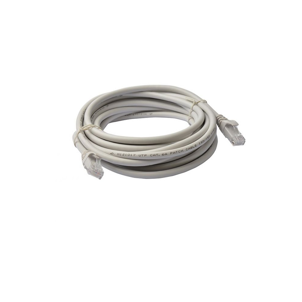 8ware PL6A-15GRY CAT6A Cable 15m - Grey Color RJ45 Ethernet Network LAN UTP Patch Cord Snagless - Image 1