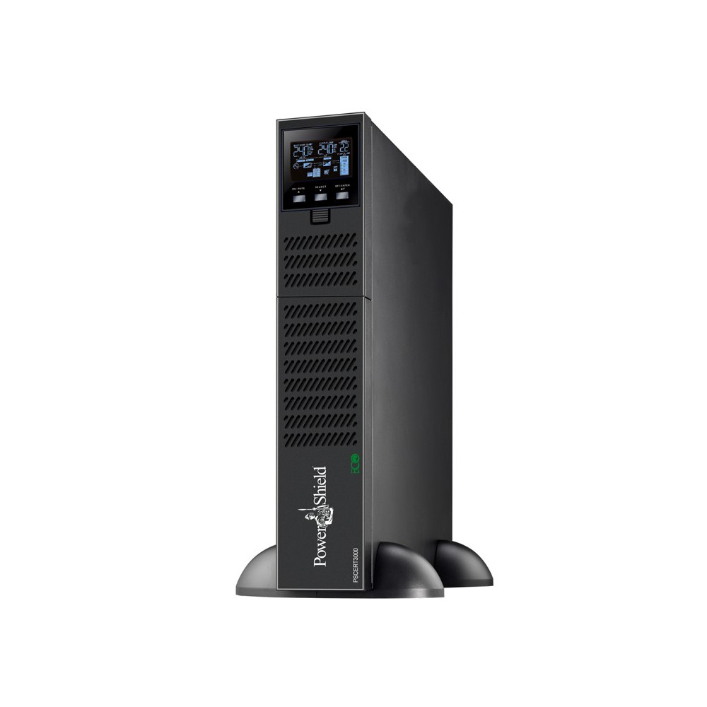 PowerShield PSCERT3000 Centurion RT 3000VA/2700W - 15Amp, True Online Double Conversion Rack/Tower UPS, 2 AUS sockets, 10A, C13 x 5, 16A, C19 x1, 2-year warranty - Image 1