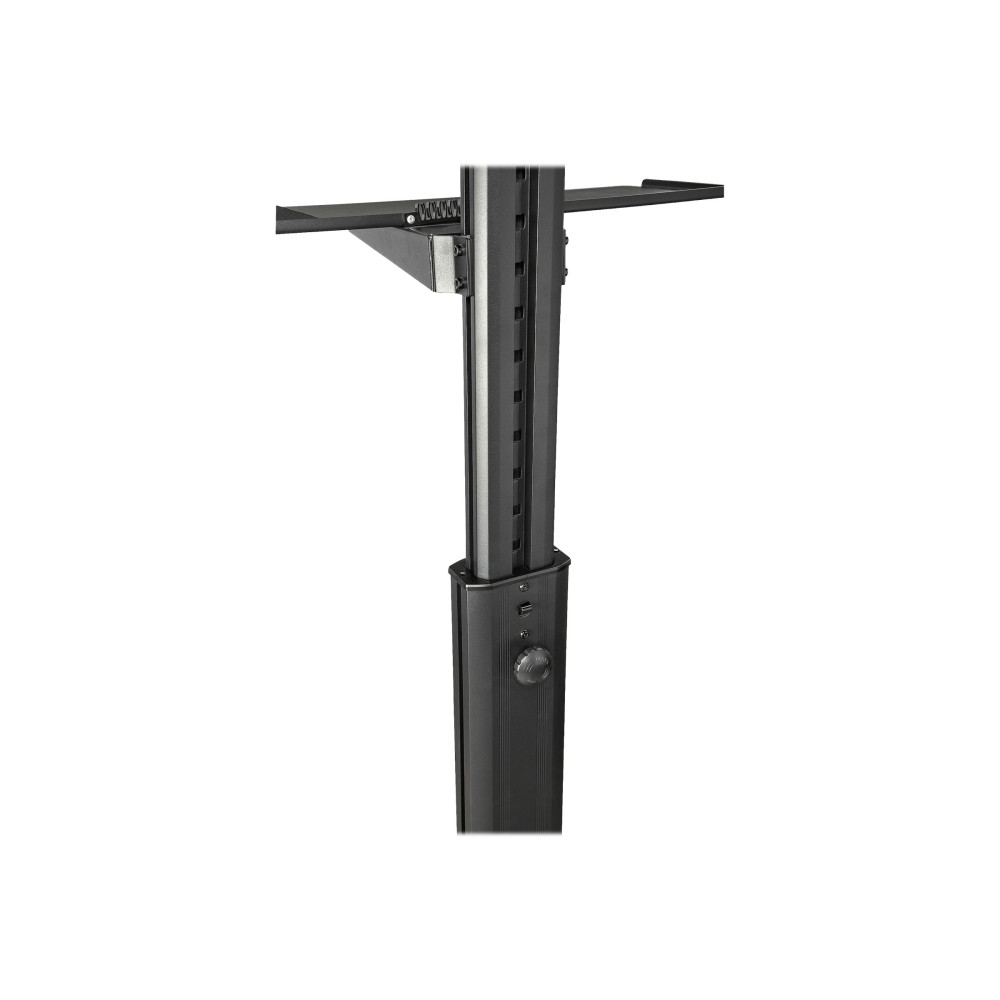 StarTech WKSTNCART MOBILE WORKSTATION CART, PC/CPU, MONITOR MOUNTS, 2YR - Image 6