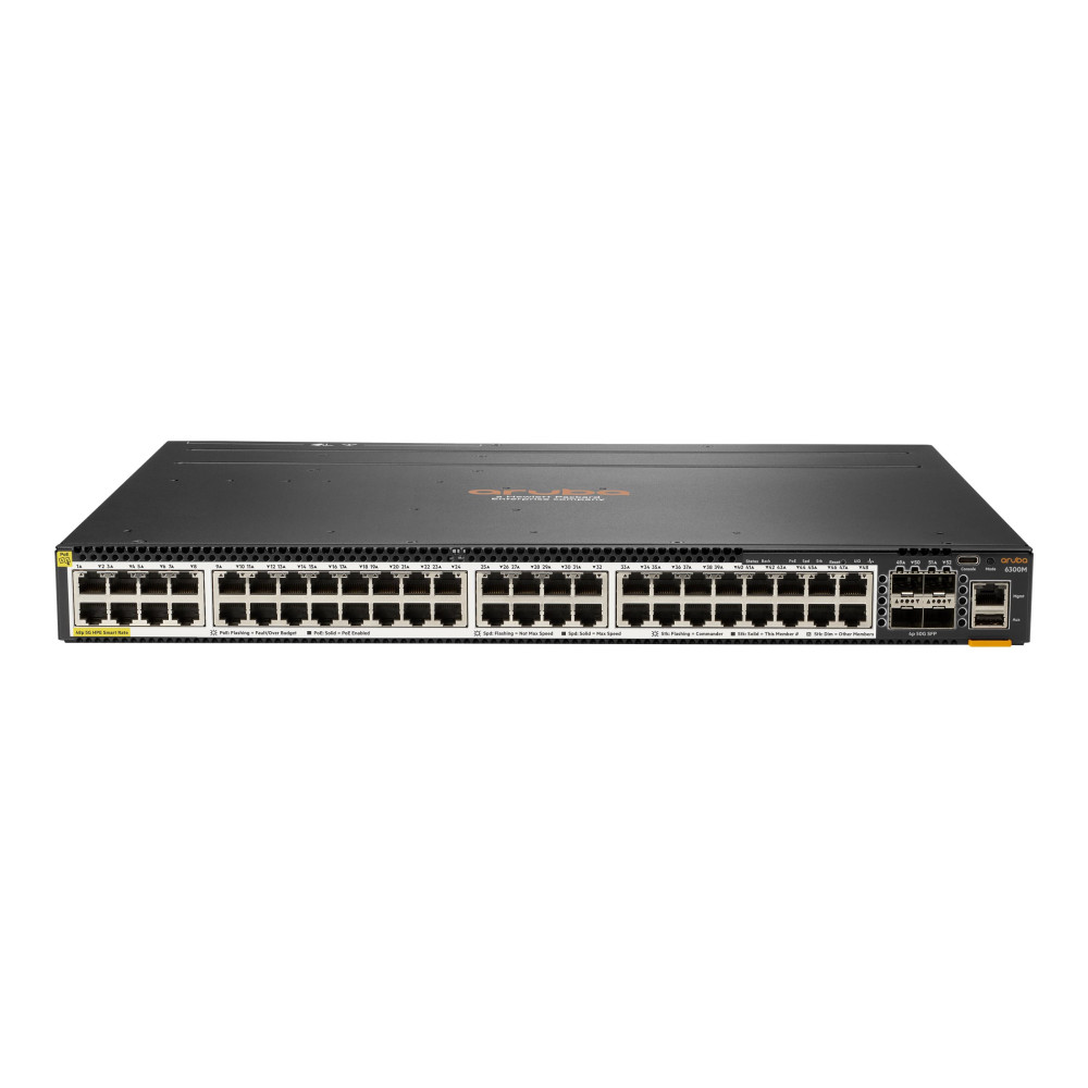 HPE JL659A ARUBA 6300M 48SR5 CL6 POE 4SFP56 SWITCH - Image 1