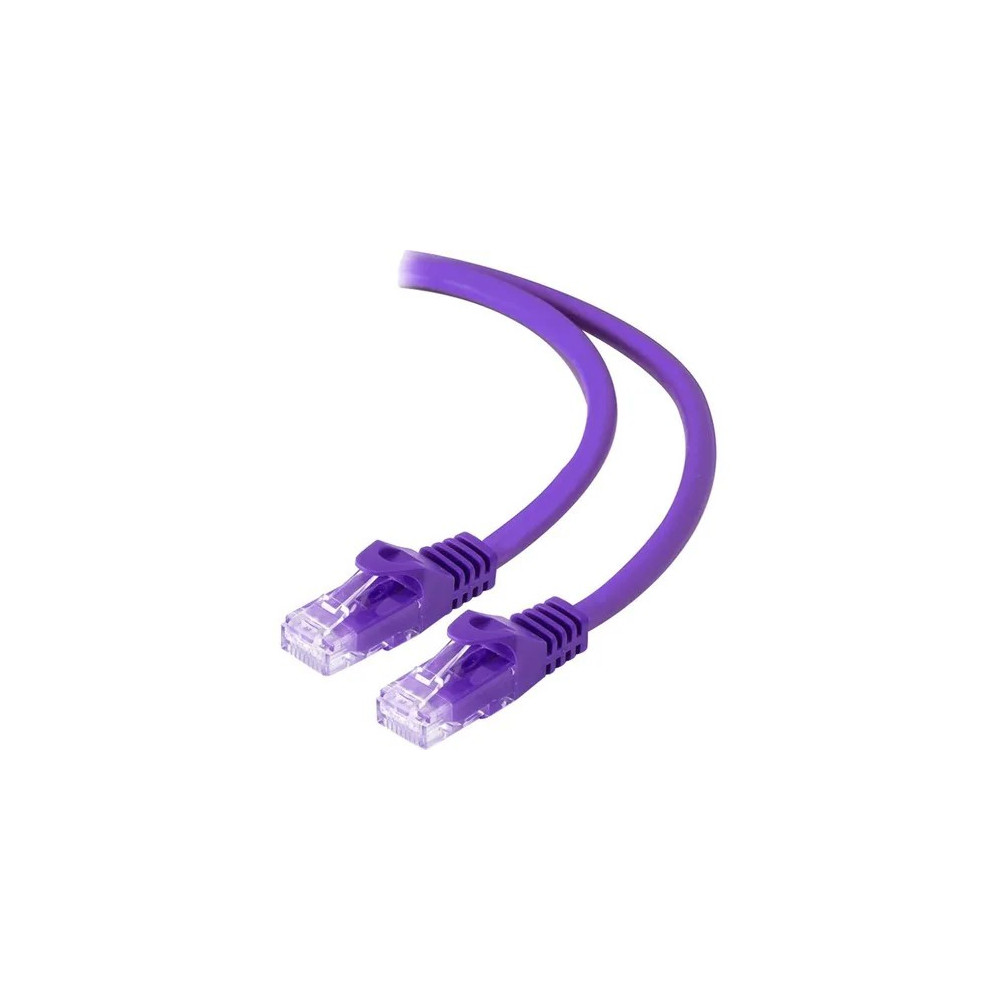 Alogic C6-0.3-PURPLE 0.3M PURPLE CAT6 NETWORK CABLE - Image 3