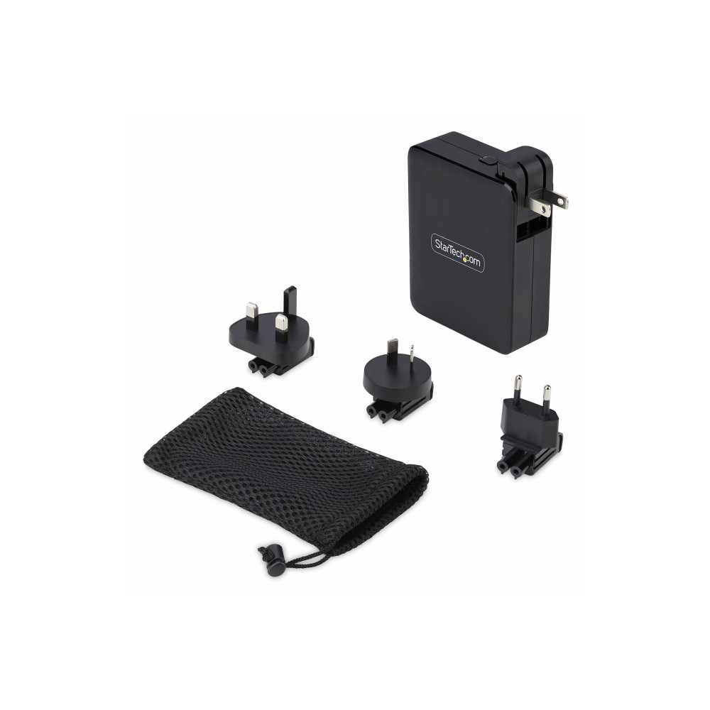 StarTech 3114GCU-WALL-CHARGER 140W 3 X USB C 1X USB A GAN WALL CHARGER INT - Image 3