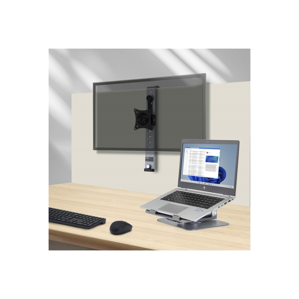 StarTech ARMCBCLB CUBICLE MONITOR MOUNT - CUBICLE WALL SINGLE MONITOR HANGER - UP TO 34" (17.6L - Image 6