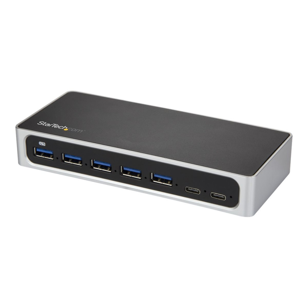 StarTech HB30C5A2CSC 7 PORT USB-C HUB, USB-C(2), USB(5), DC, 2YR - Image 5