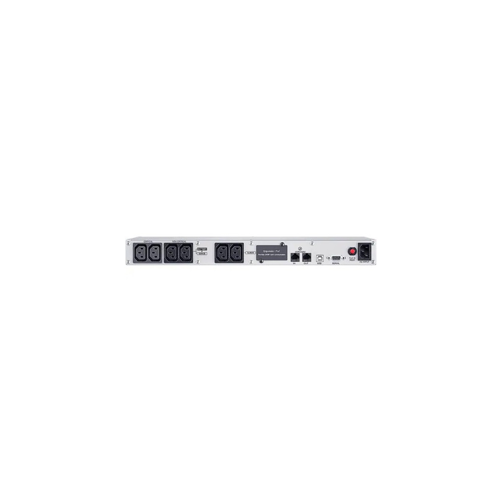 CyberPower CP700EIPFCRM1U PFC Sinewave Short-Depth Series 700VA / 420W Rackmount UPS -1U- , 6V/8Ah*2, 6x IEC C13, 2 Yrs Adv. Repl. WTY Incl. internal Batteries - Image 3