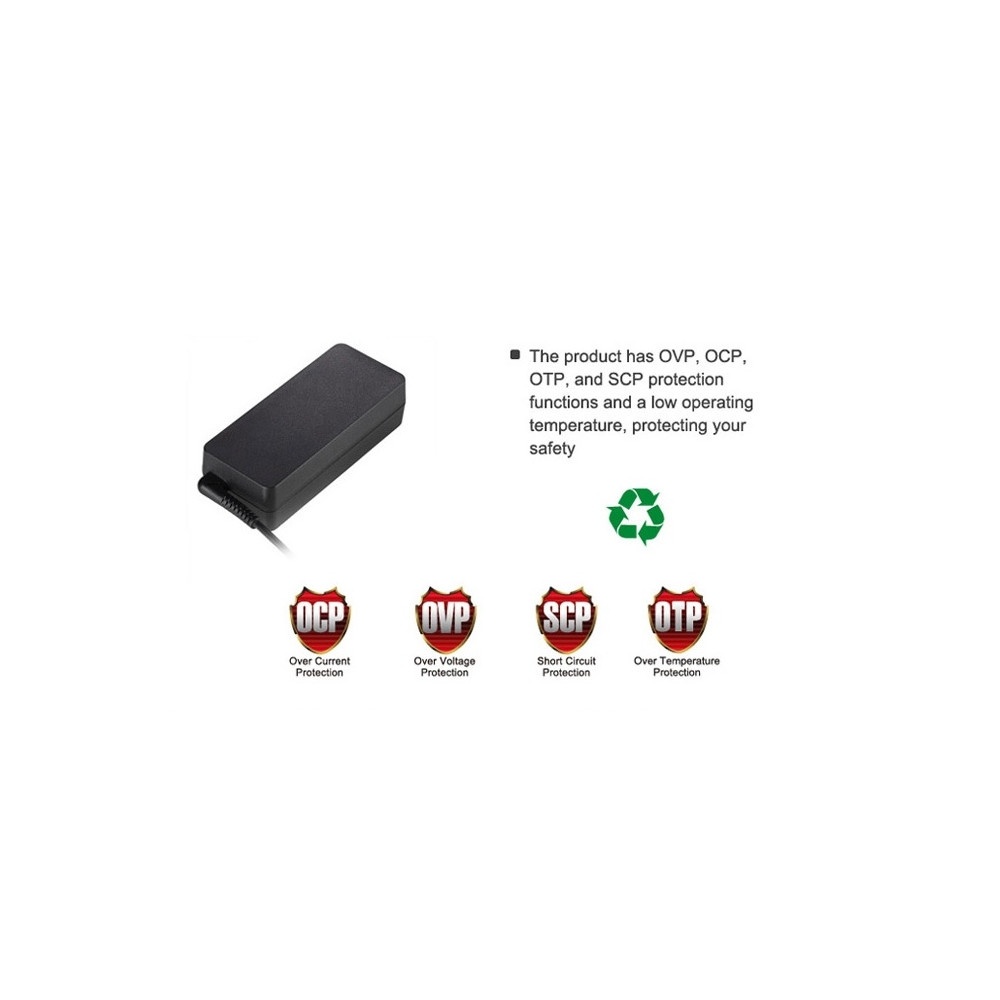 Huntkey NBAHUN65WESIII HKA06519034-8K: 65W ES III EDITION NOTEBOOK ADAPTER WITH 10 TIPS (2,5,9,11,12,13,16, 17,19,26 ) - Image 3