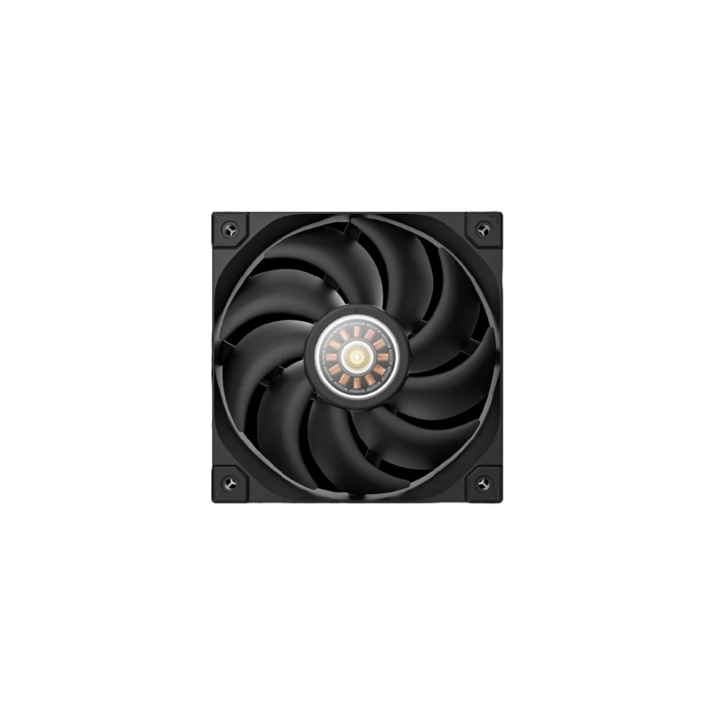 DEEPCOOL R-FL12-BKAPN1-G FL12 120mm Unique ARGB Fans, Low Noise, 4-pin PWM, Fluid Dynamic Bearing, Addressable RGB LED - Image 1