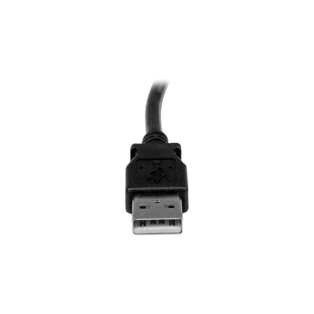 StarTech USBAB1ML 1M USB2.0 A TO MICRO USB2.0 B CABLE, M/M, LEFT ANGLE, LTW - Image 5