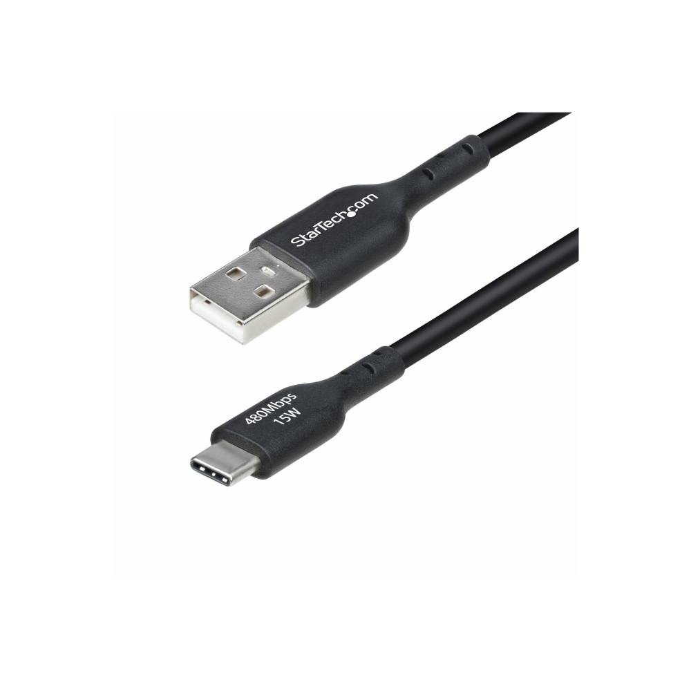 StarTech USB2AC3MNC USB A TO C CABLE M M 3M USB 2 0 BLACK 15W - Image 5
