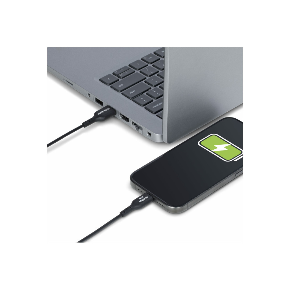 StarTech USB2AC4MBKE 4M (13FT) USB-A TO USB-C CHARGING CABLE, CHARGER CORD, M/M, LTW - Image 5