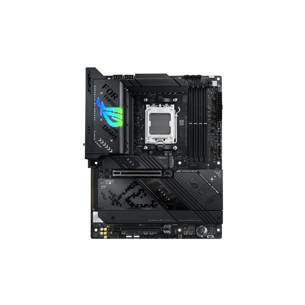 ASUS ROG STRIX X870-F GAMING WIFI AMD (AM5) ATX Motherboard, DDR5 256GB, PCIe 5.0 x16, 4x M.2, 2x SATA, Wi-Fi 7, 2.5Gb LAN, 2x USB4, 1x HDMI, 1x DP - Image 1