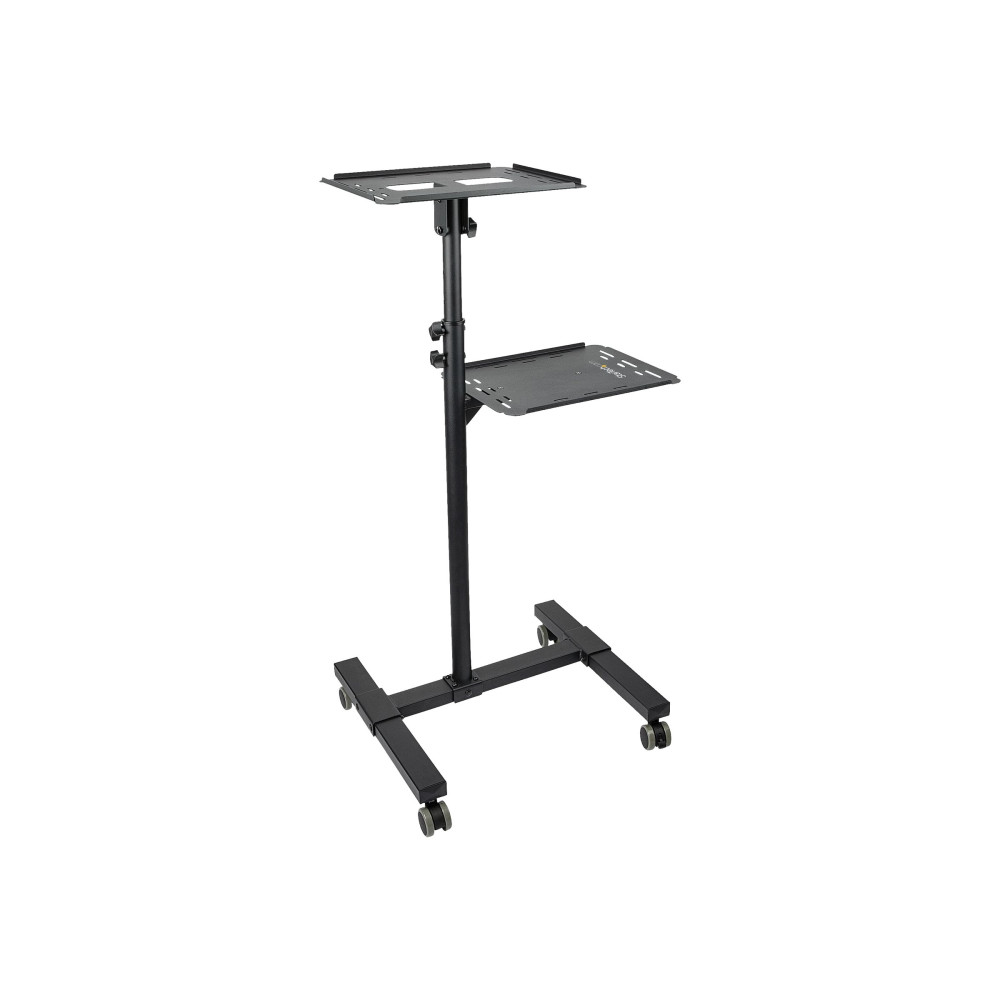 StarTech ADJPROJCART MOBILE PROJECTOR AND LAPTOP STAND/CART W/LOCKABLE WHEELS, 5 YR - Image 3