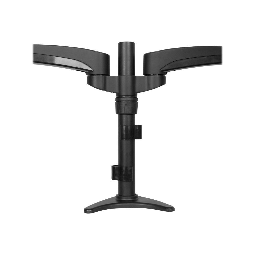 StarTech ARMDUAL DUAL MONITOR DESK MOUNT, UP TO 24", ARTICULATING, H/ADJ, VESA, 5YR - Image 4