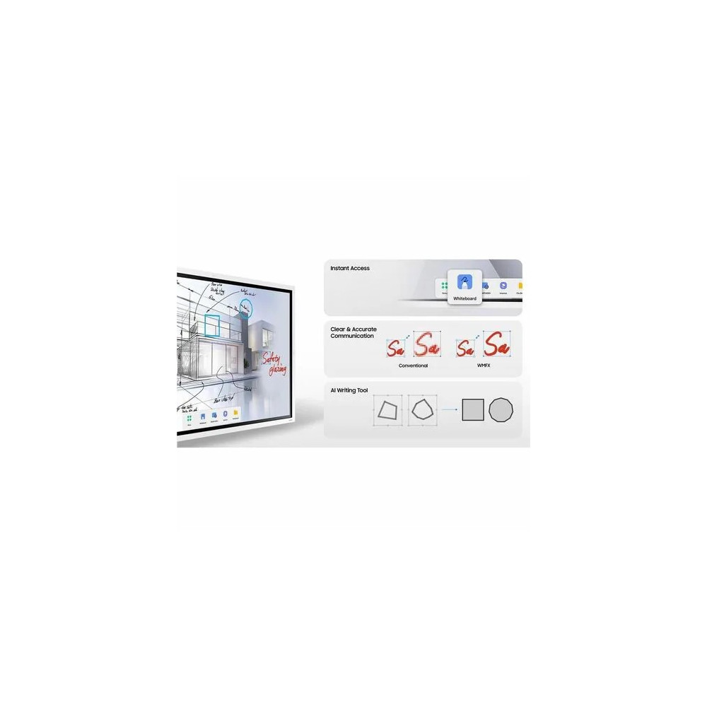 Samsung LH65WMFWBGCXXY (WMFX) FLIP PRO INTERACTIVE DISPLAY, 65" UHD, 450NITS, HDMI, LAN/WIFI, 12H/7D, 3YR - Image 26