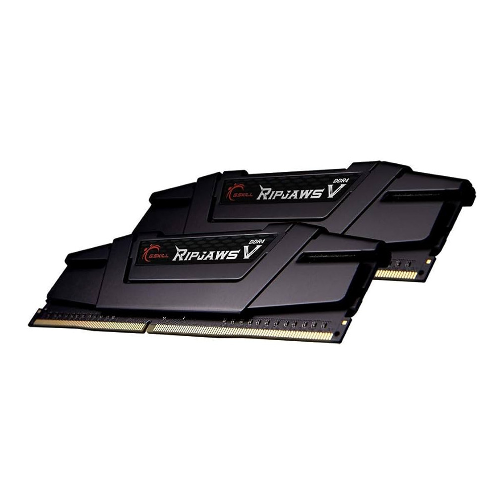 G.SKILL F4-3600C16D-32GVKC 32GB (2 x 16GB)/ PC4-28800 / DDR4 3600 Mhz/ Timings 16-19-19-39/ Voltage 1.35V/ Ripjaws V - Image 1