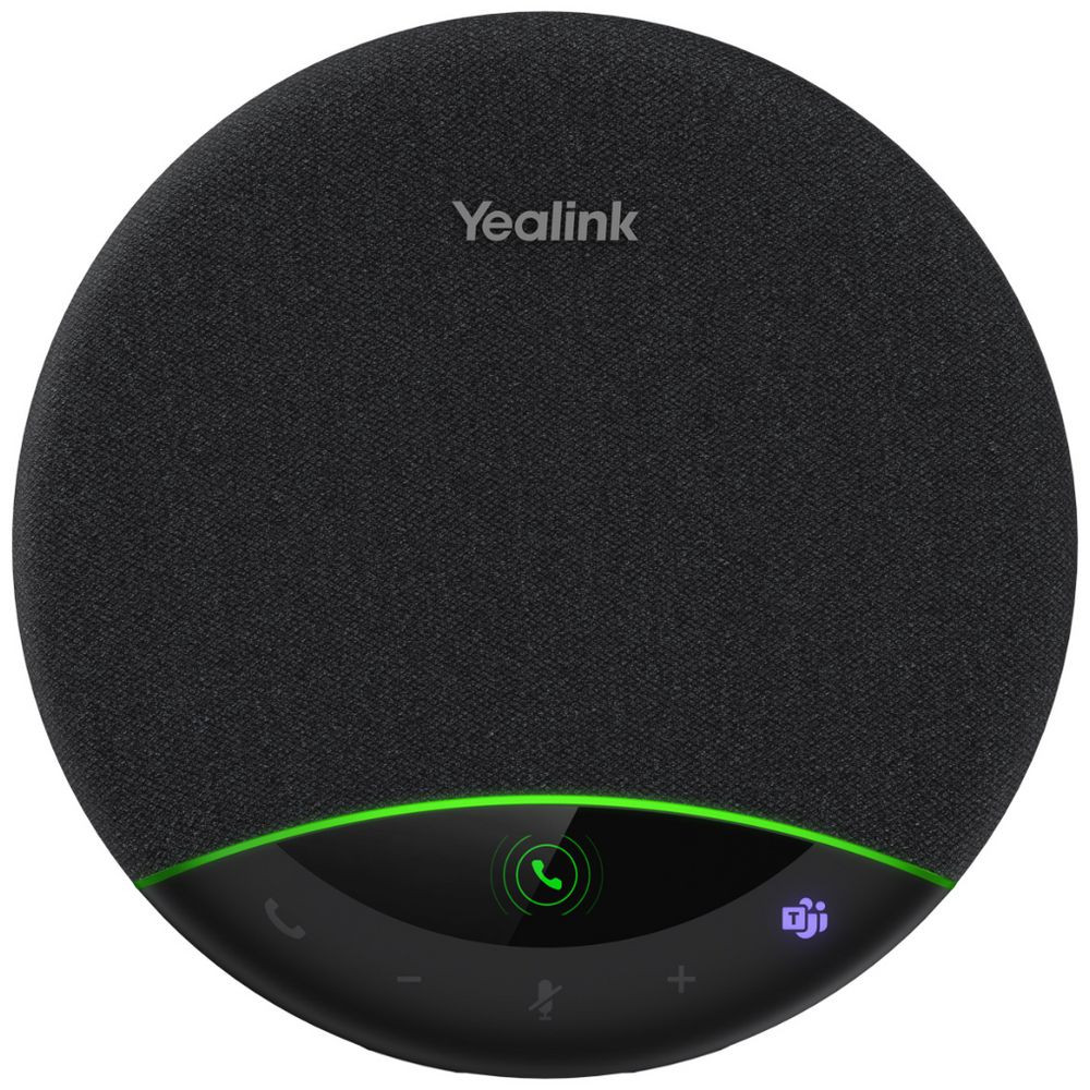 Yealink SP96-C/A (SP96 USB-C/A) USB Speakerphone, USB-C/A, Noise Cancellation, 65mm Speaker, Full Duplex Audio and Echo Cancellation - Image 1