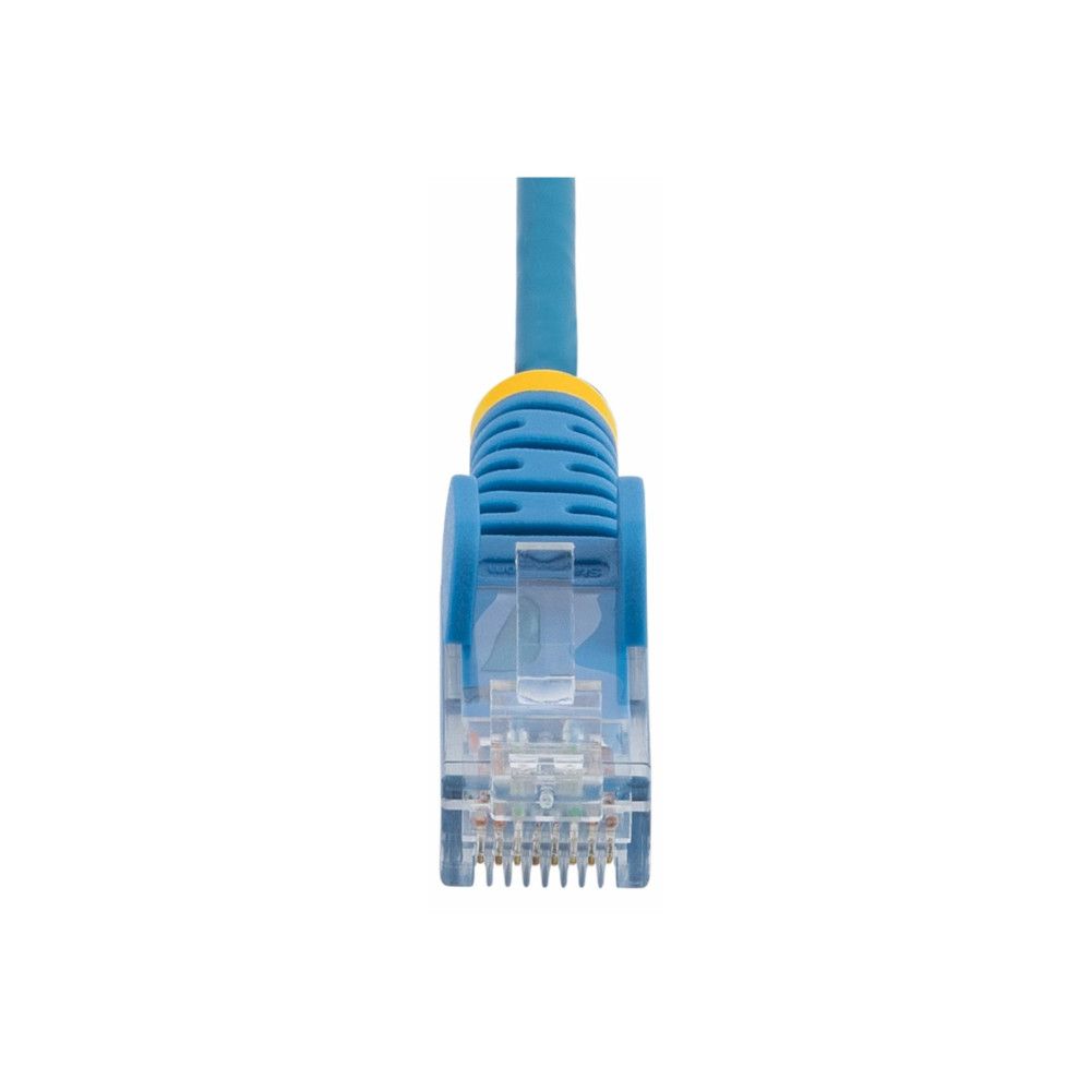 StarTech N6PAT150CMBLS 1.5M CAT6 CABLE, RJ45 PATCH CORD, SNAGLESS, SLIM, LSZH, BLUE, LTW - Image 3