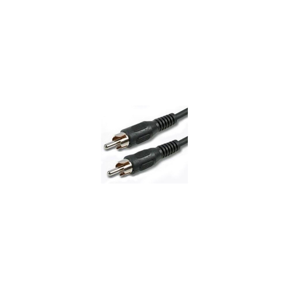 8ware QK-8065 3.5 Streo Plug RCA Male to Male 1x PCA Plug shielded Vadio Cable for Multi Device 2m Cable - Image 1