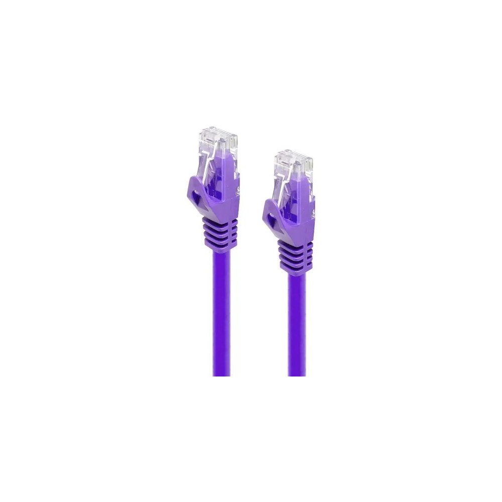 Alogic C6-0.3-PURPLE 0.3M PURPLE CAT6 NETWORK CABLE - Image 1