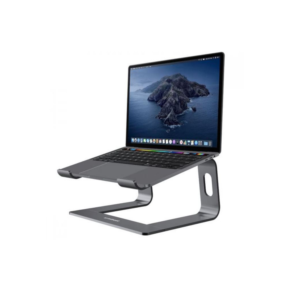 MBEAT MB-STD-S1GRY Stage S1 Elevated Laptop Stand up to 16' Laptop (Space Grey) Material: Aluminium Alloy Product Weight: 0.9 kg - Image 1