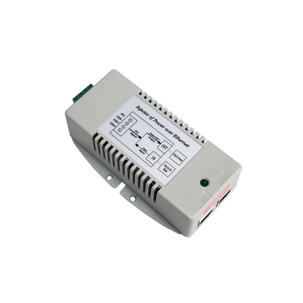 Tycon TP-DCDC-2448GD-HP Power 18-36V In 56V 35W GigE 802.3af/at PoE, Low Cost & High Efficiency Solution for those requiring IEEE802.3af and IEEE802.3at Power - Image 1