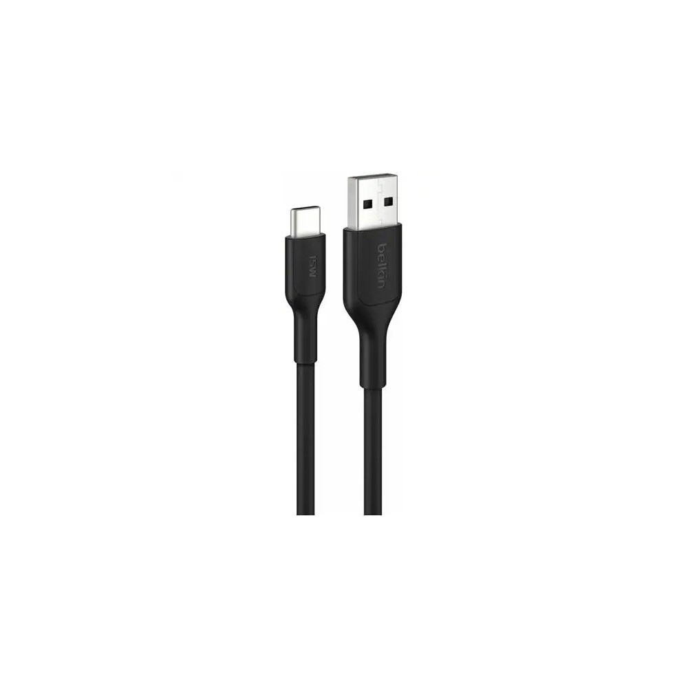 Belkin CAB021FQ3MBK BoostCharge 3 m USB-C/USB-A Data Transfer Cable - Cable for iPhone, MacBook, MacBook Pro, iPad Pro, iPad Air, ... - First End: 1 × USB Type A - Male - Second End: 1 × USB Type C - Male - Black - Image 2