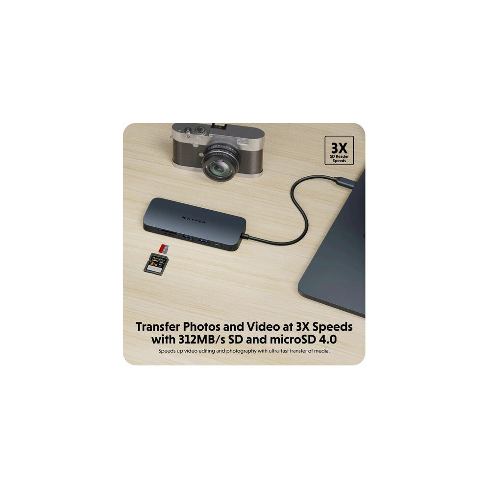 Targus HD4004GL HYPERDRIVE NEXT 8 PORT.USB-C HUB - Image 11