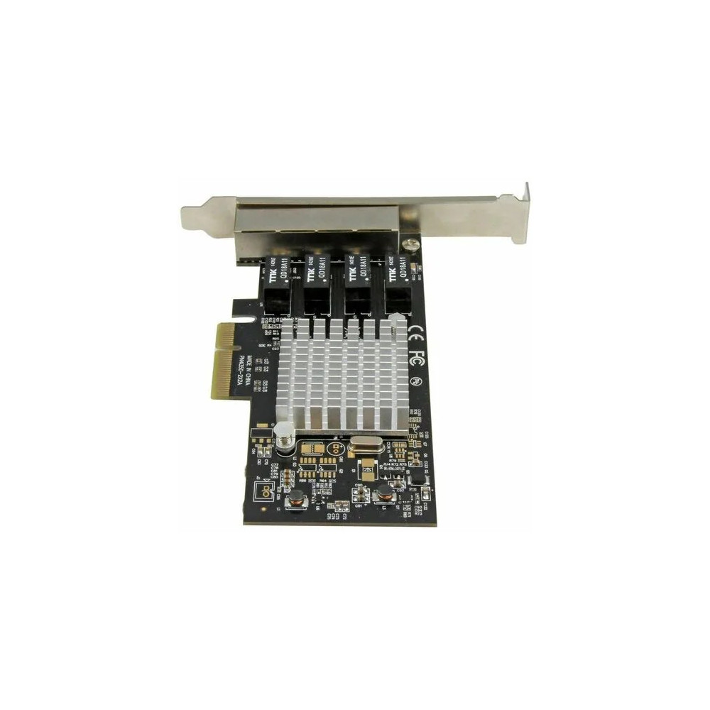 StarTech ST4000SPEXI Gigabit Ethernet Card for Computer - 10/100/1000Base-T - Plug-in Card - PCI Express x4 - 4 Port(s) - 4 - Twisted Pair - Image 10