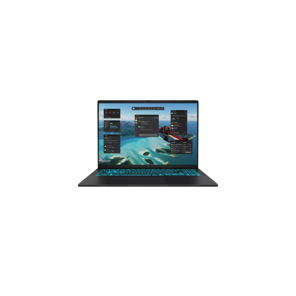 ASUS V3607VH-RP033X VivoBook V16 16' WUXGA Notebook Intel Core 7 240H DDR5 16GB 1TB RTX 5050 8GB GDDR7 Black Win 11 Pro 1.95kg 1Y Warranty - Image 1