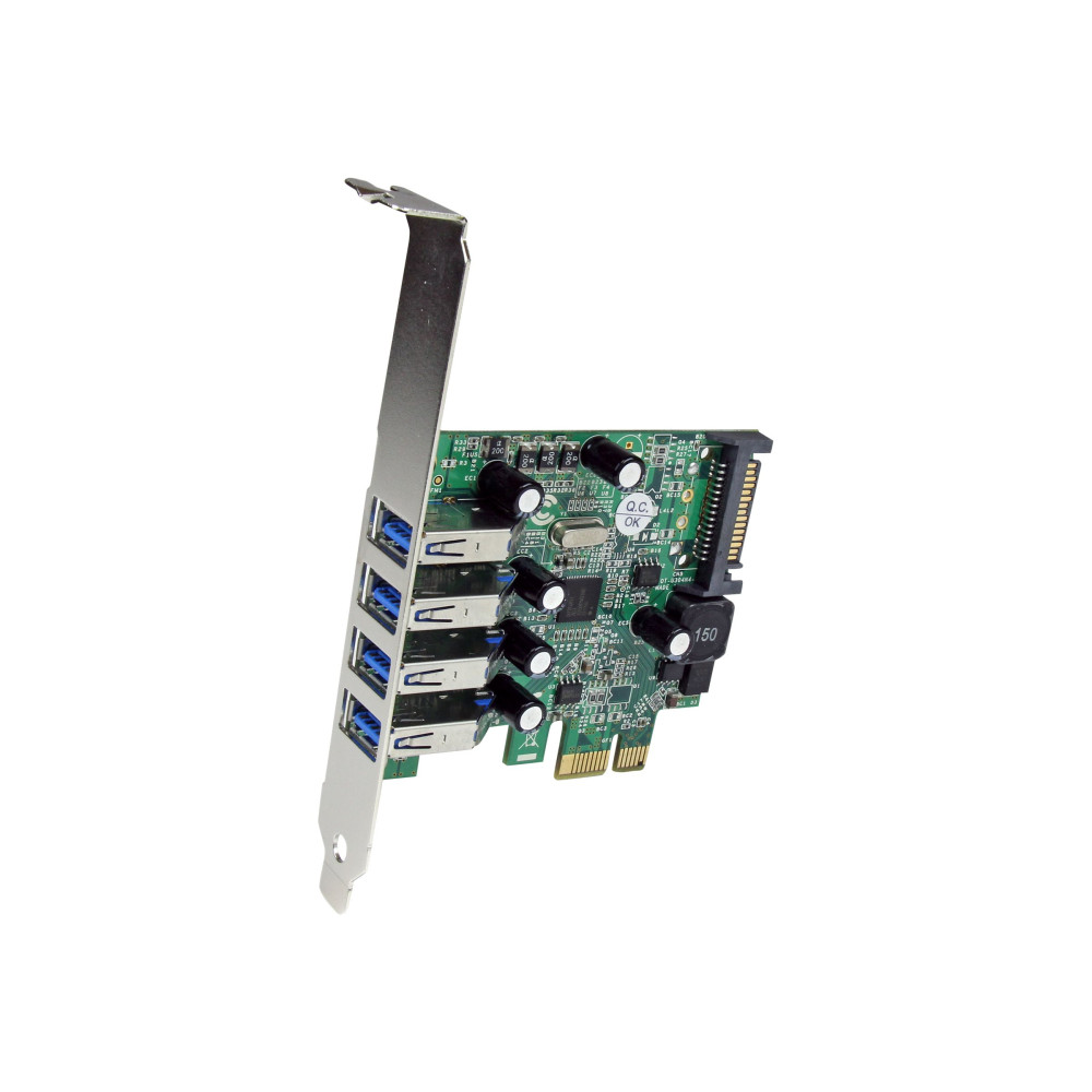 StarTech PEXUSB3S4V 4 PORT PCIe USB 3.0 CARD, SATA POWER REQUIRED, UASP, 2YR - Image 4