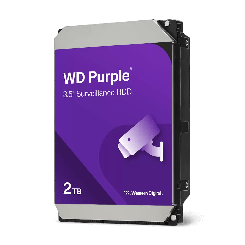 Western Digital WD23PURZ WD Purple 2TB 5400RPM 64MB 3.5" HDD - Image 1