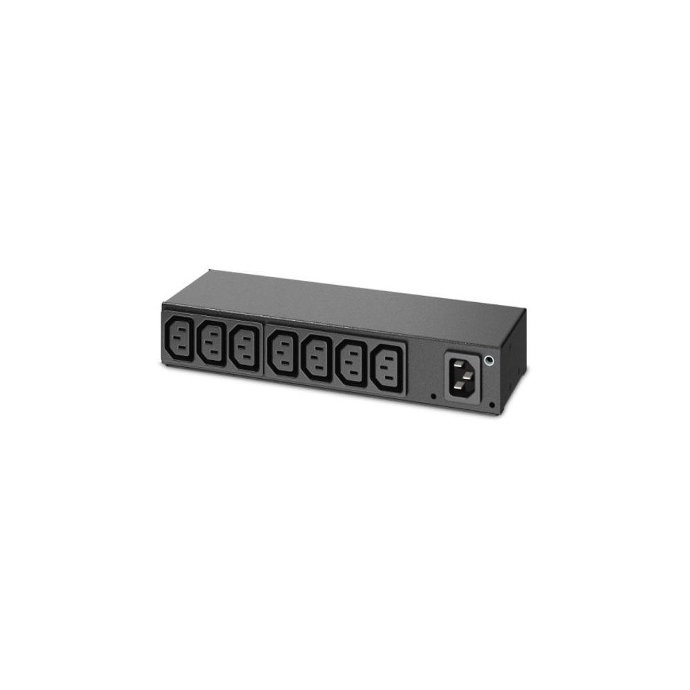 APC AP6015A Basic Rack PDU, 0U/1U, 230V/10A Input, 8x IEC C13 Outlets - Image 1