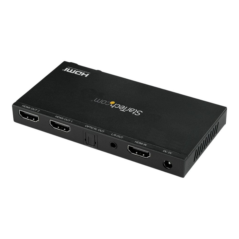 StarTech ST122HD20S 2 PORT HDMI SPLITTER, 4K, SCALER, AUDIO EXTRACTOR, 2YR - Image 2
