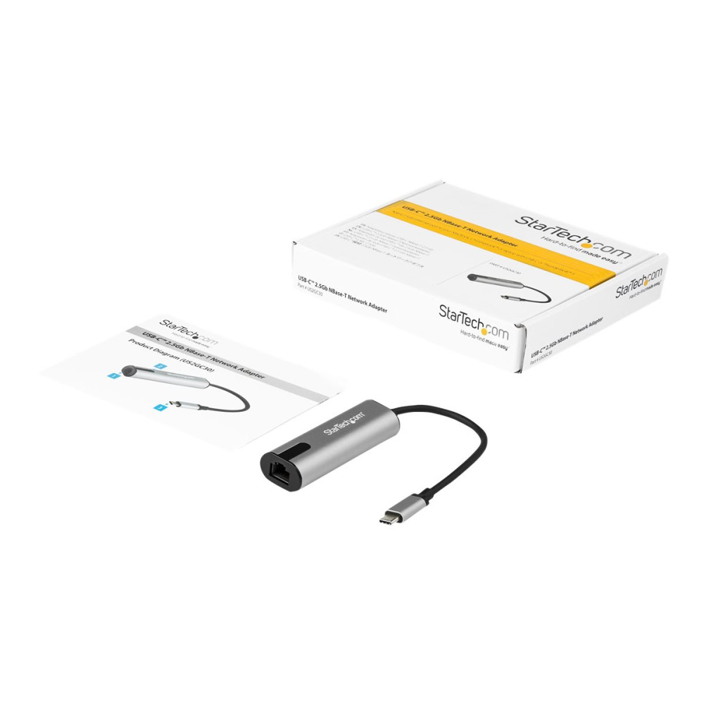 StarTech US2GC30 USB-C 3.0 TO 2.5GbE ETHERNET ADAPTER, TB3 COMPATIBLE, 2YR - Image 5