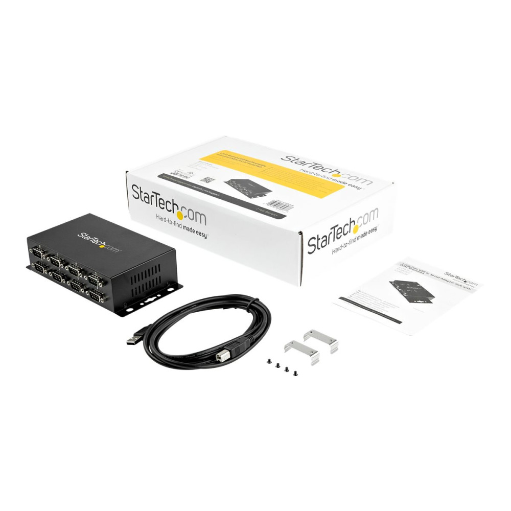 StarTech ICUSB2328I 8 PORT USB TO DB9 RS232 SERIAL ADAPTER HUB WALL MOUNTABLE 2YR - Image 4