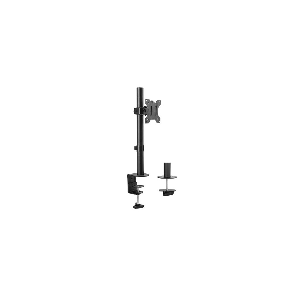 Brateck LDT12-C01 Single Screen Economical Articulating Steel Monitor Arm Fit Most 13&quot;-32&quot; LCD monitors, Up to 8kg per screen VESA 75x75/100x100 - Image 1