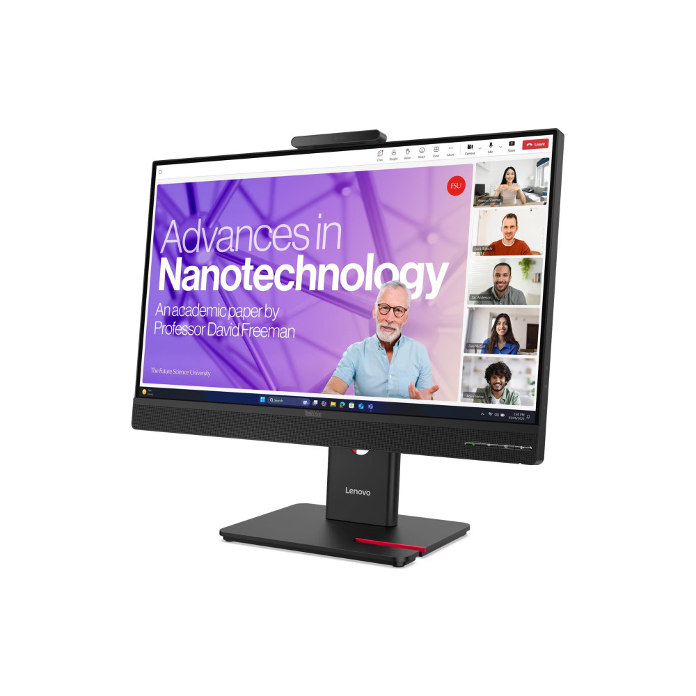 Lenovo 64B6MAR1AU T24-4V 23.8" WLED IPS FHD(16:9) DP, HDMI, VGA, USB(3), USBC PVT H/ADJ SPKR WCAM 3YR - Image 7