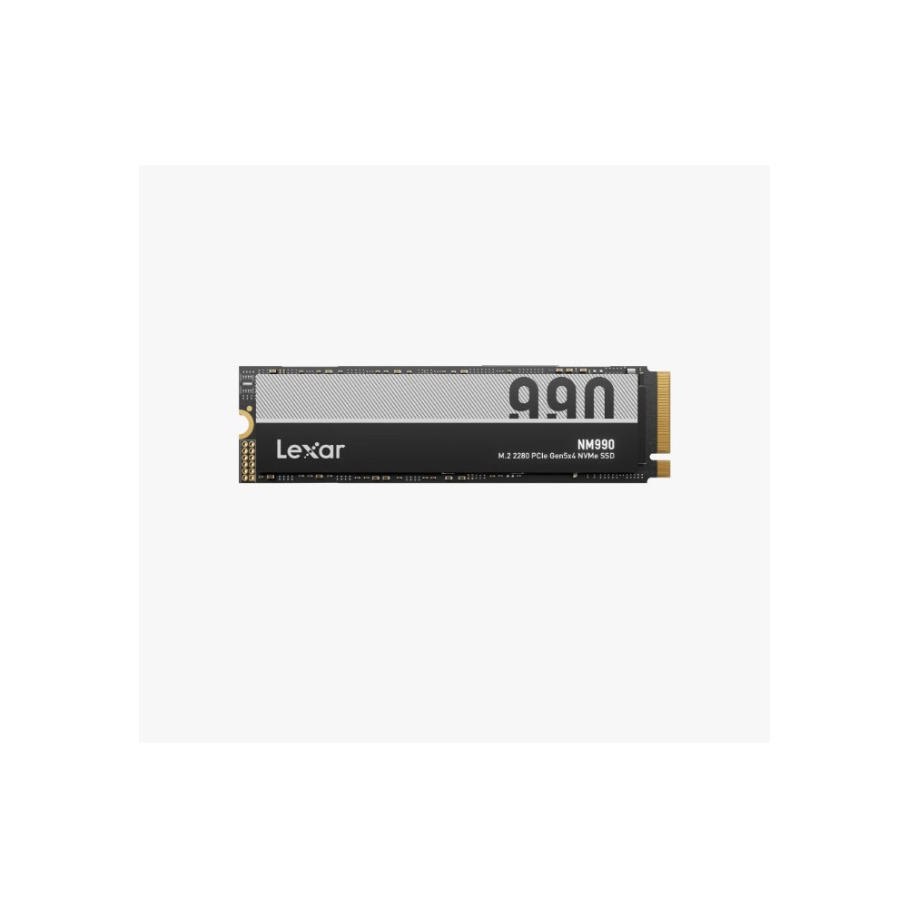 Lexar LNM990X004T-RNNNG Internal SSD 4TB PCIe G5x4 M.2 2280 up to 14000MB/s read, 11000MB/s write - 5 year limited warranty - Image 1