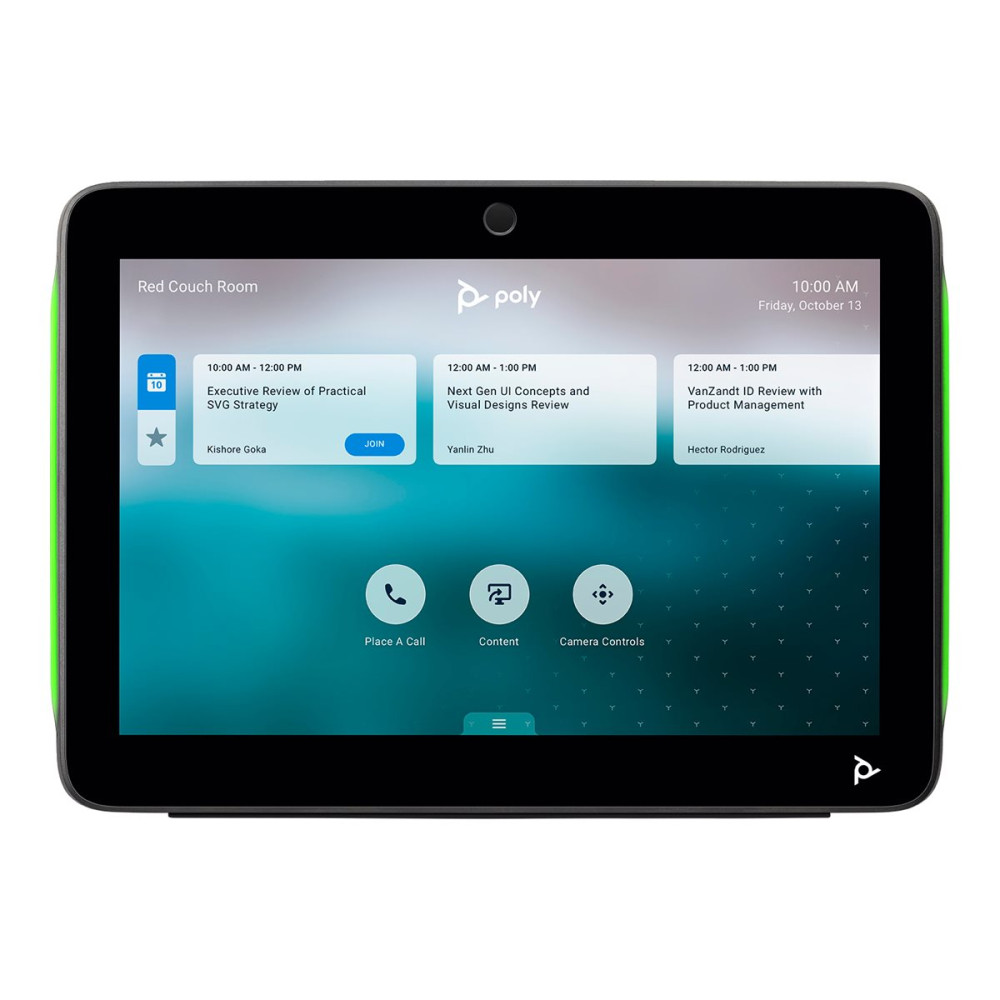 Poly 875K5AA HP TC10 CONTROLLER, WALL MOUNT INC [BLACK] *POE - Image 1