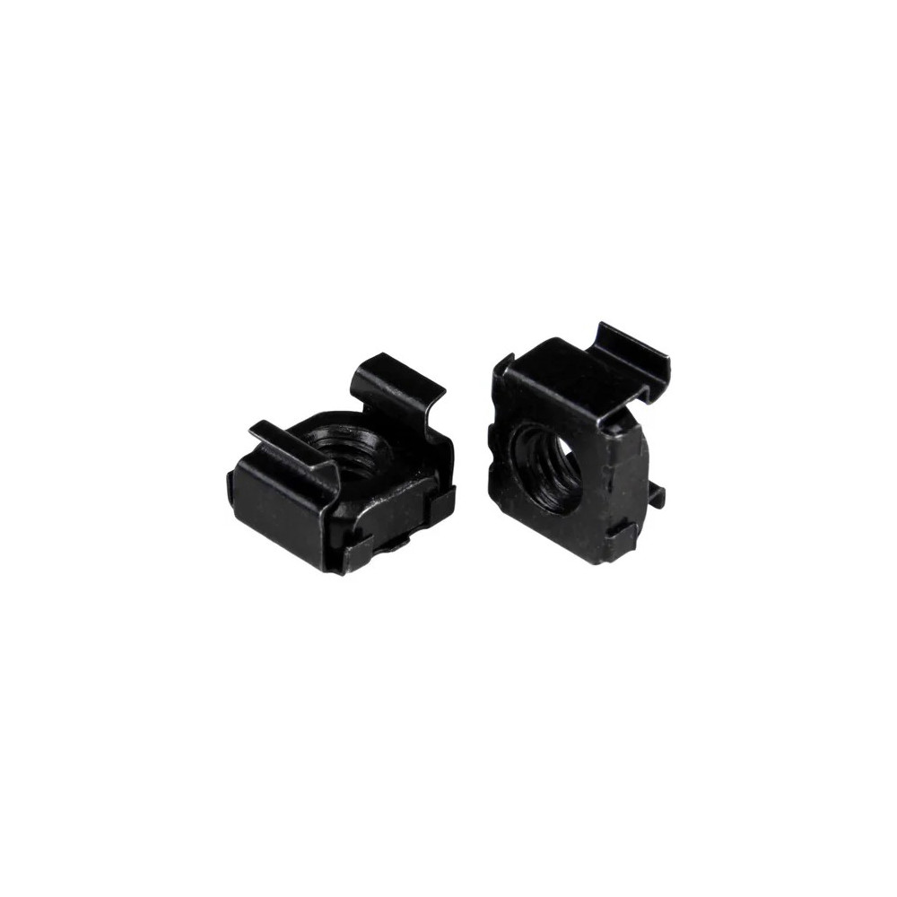 StarTech CABCAGENT62B M6 CAGE NUTS, 100 PACK, BLACK - Image 1