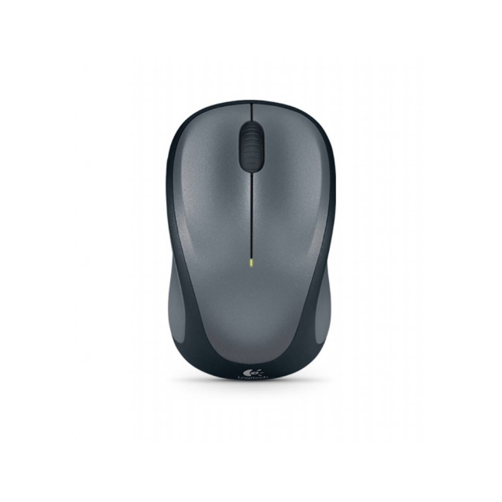 Logitech 910-003384 M235 Wireless Mouse Grey Contoured design Glossy Comfort Grip Advanced Optical Tracking 1-year battery life - Image 1