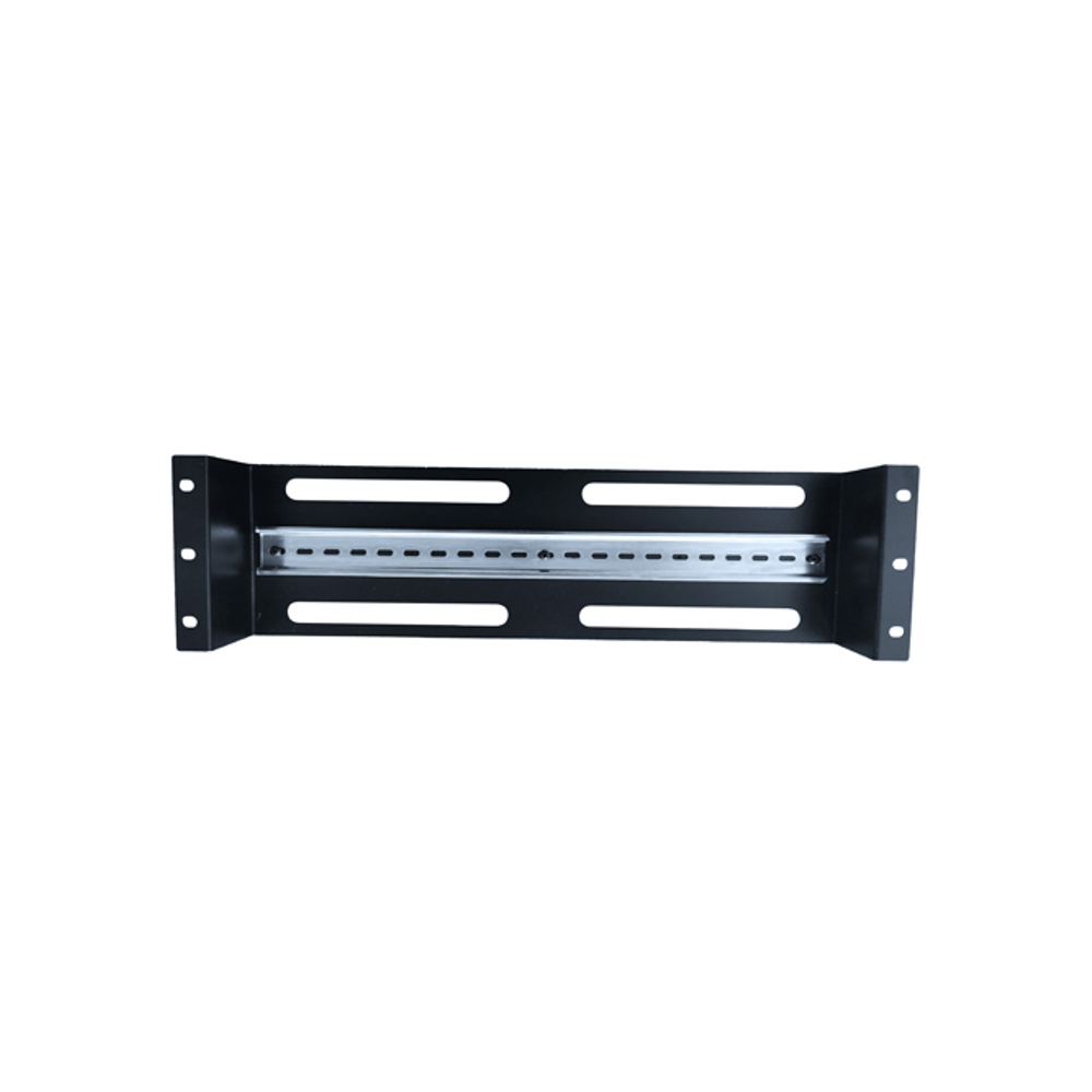 LDR WB-CA-35/01 Rackmount Din Rail, Black Metal Construction, 35mm International Din Rail - Image 1