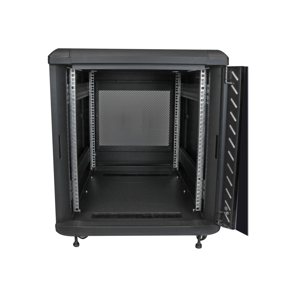 StarTech RK1236BKF 12U 36" KNOCK-DOWN SERVER RACK CABINET WITH CASTERS LTW - Image 3