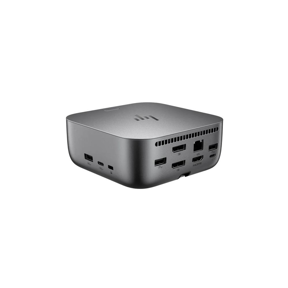 HP 9X472UT Dock G6 Thunderbolt 4 Docking Station - 100W Power Delivery 3xDisplays 2xDP 1xHDMI 3xUSB-A 2xUSB-C 1xTB4 2.5GbE RJ45 for Notebook PC - Image 1