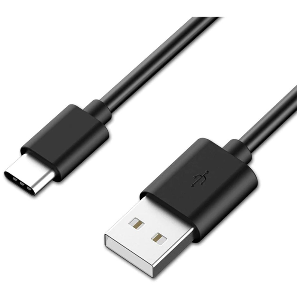 Astrotek AT-USBTYPEC-B1 1m USB-C 2.0 Type-C Data Sync Charger Cable 480Mbps Strong Braided Heavy Duty Charging for Samsung Galaxy Note 8 S8 Plus LG Google Macbook - Image 1