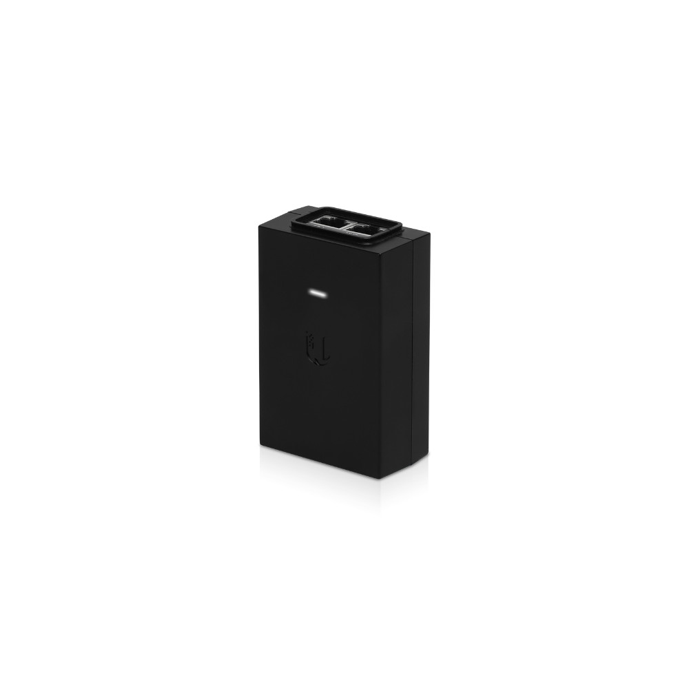 Ubiquiti POE-48-24W-G POE Injector, 48V DC 24W Gigabit Lan, Black, Surge and Clamping Protection, Superceded by NHU-U-POE-AT - Image 1
