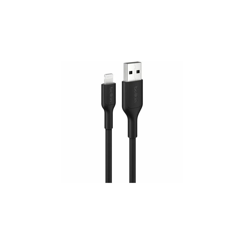 Belkin CAA019FQ3MBK BOOSTCHARGE USB-A-LTG CONNECTOR 3M - BLK - Image 1