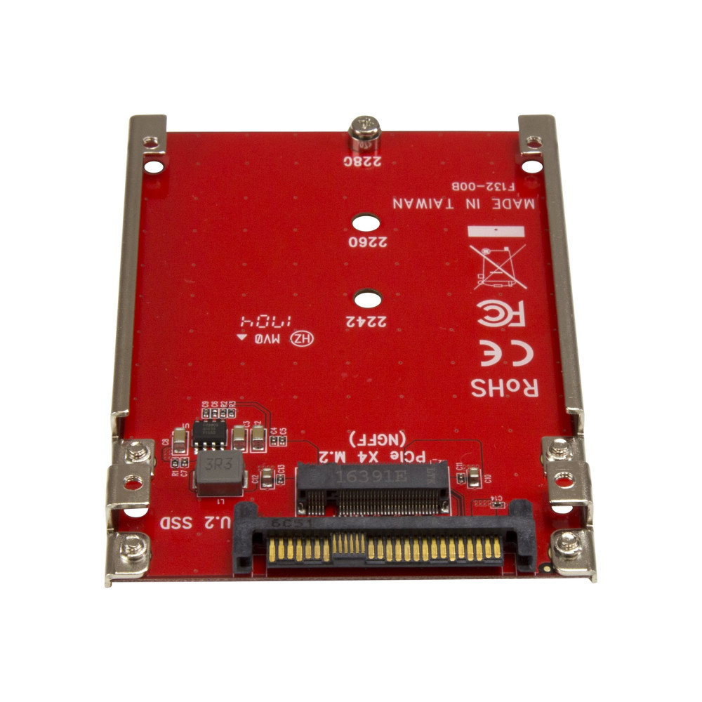 StarTech U2M2E125 M.2 TO U.2 ADAPTER, FOR M.2 PCIE NVMe SSD, 2YR - Image 6