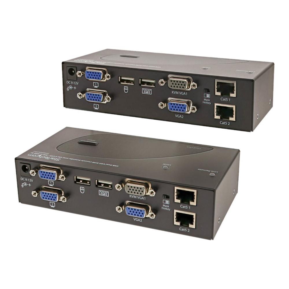 StarTech SV565DUTPU USB DUAL VGA OVER CAT5 KVM CONSOLE EXTENDER - 650 FT/ 200M 3YR - Image 3