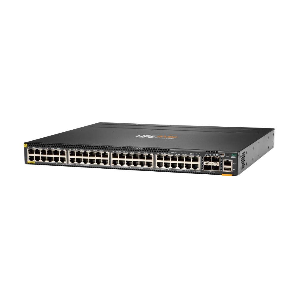 HPE JL661A ARUBA 6300M 48G CL4 PoE 4SFP56 SWITCH - Image 2